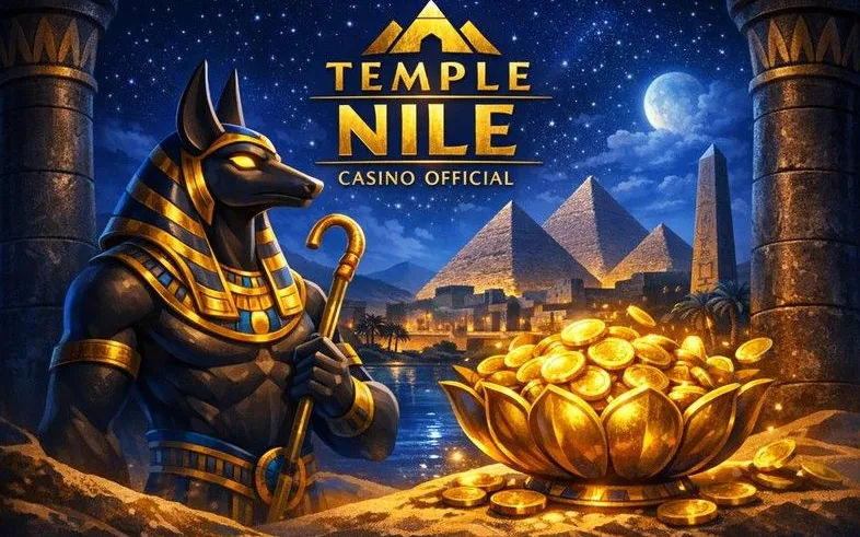 Temple Nile casino bonus page hero